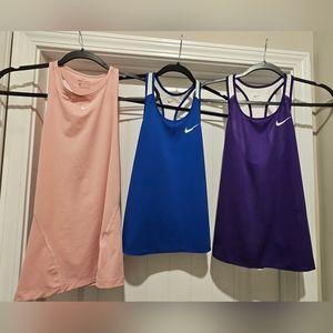 NIKE Racerback Tanks